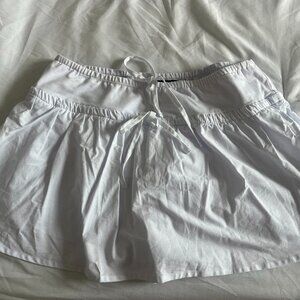 White Mini Skirt
